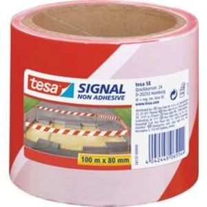 Tesa 58137-00-00 Výstražná páska signálu (d x š) 100 m x 80 mm