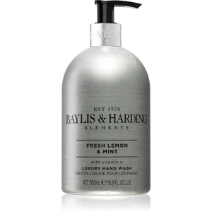 Baylis & Harding Elements Fresh Lemon & Mint tekuté mýdlo na ruce 500 ml