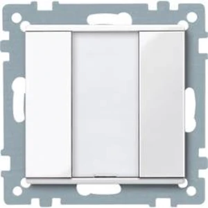 Ovládací tlačítko Merten KNX Systeme, polární bílá, 617119, 1 ks