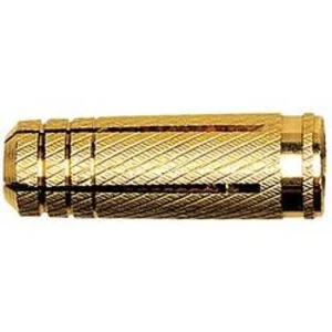 Mosazná hmoždinka Fischer MS 12 x 37 78662, Vnější délka 37 mm, Vnější Ø 15 mm, 10 ks