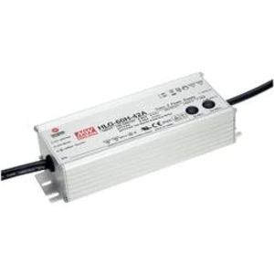 LED driver, napájecí zdroj pro LED konstantní napětí, konstantní proud Mean Well HLG-60H-20A, 60 W (max), 3 A, 20 V/DC