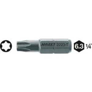 Bit Torx Hazet 2223-T10, 25 mm, Speciální ocel , 1 ks