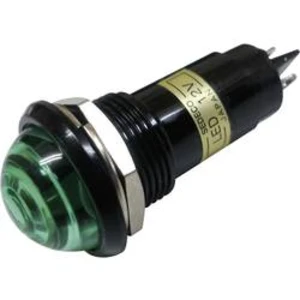 LED signálka Sedeco BD-1601, 24 V/DC, zelená