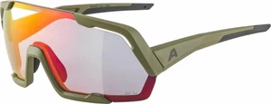 Alpina Rocket QV Olive Matt/Rainbow Cyklistické brýle
