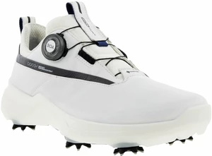 Ecco Biom G5 BOA Mens Golf Shoes White/Black 47 Calzado de golf para hombres