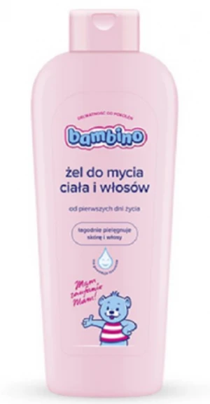 NIVEA Dětský mycí gel BAMBINO na tělo i vlásky - 400ml