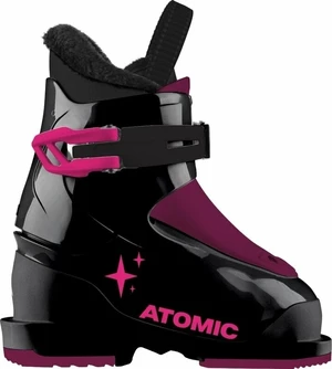 Atomic Hawx Kids 1 Black/Violet/Pink 17 Chaussures de ski alpin