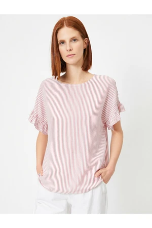 Koton Blouse - Red - Regular fit