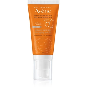 Avène Sun Anti-Age ochranný krém na obličej s protivráskovým účinkem SPF 50+ 50 ml