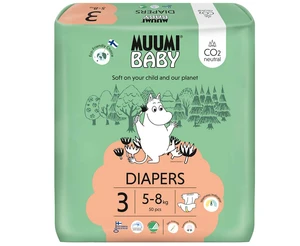 Muumi Baby 3 Midi 5-8 kg, eko plienky