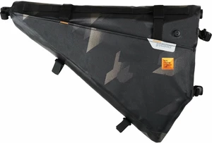 Woho X-Touring Frame Bag Dry Cyber Camo Diamond Black L 12 L Bolsa de bicicleta