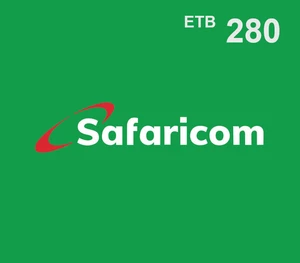 Safaricom 280 ETB Mobile Top-up ET