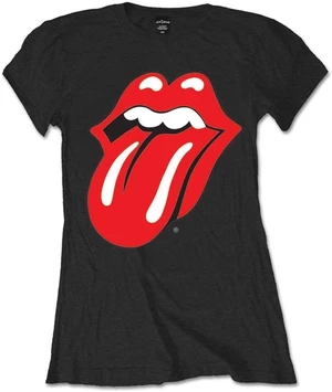 The Rolling Stones Tričko Classic Tongue Dámské Black L