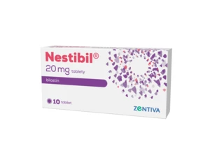 Nestibil 20 mg, 10 tabliet