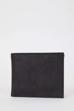 DEFACTO Faux Leather Horizontal Wallet