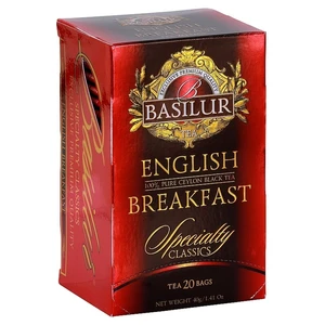 BASILUR Specialty English Breakfast černý čaj 20 sáčků