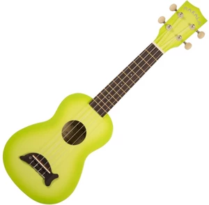 Kala Makala Dolphin Ukulele sopranowe Green Apple Burst