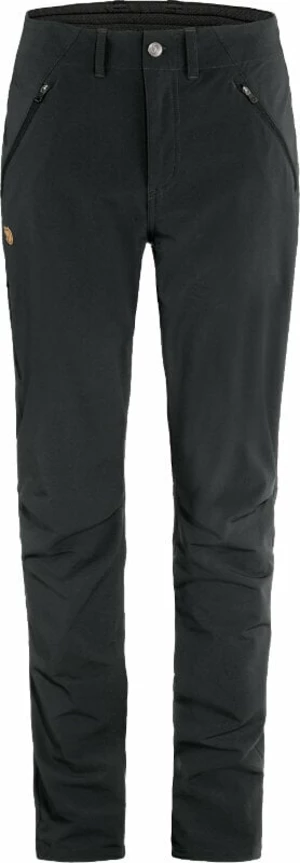Fjällräven Abisko Trail Stretch Trousers W Black 38 Pantalons outdoor pour