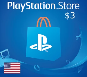 PlayStation Network Card $3 US