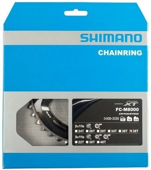 Shimano Y1RL98090 Foaie 96 BCD-Asimetric  38T