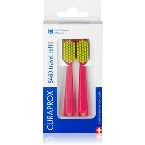 Curaprox Travel Set 2-pack cestovní set náhradní hlavice 2 ks