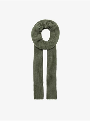 Khaki Ribbed Scarf ONLY & SONS Edgar - Men's