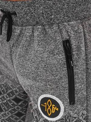 Dark Grey Men's Tracksuit Shorts Dstreet