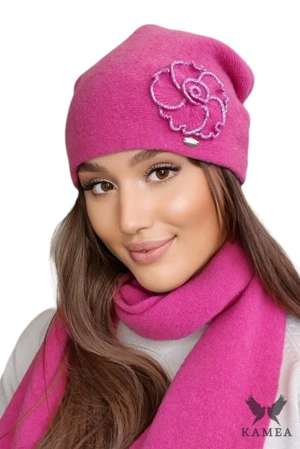 Berretto da donna Kamea Kamea_Hat_K.22.039.20_Raspberry