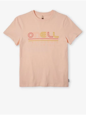 ONeill Světle růžové holčičí tričko O'Neill All Year - Holky