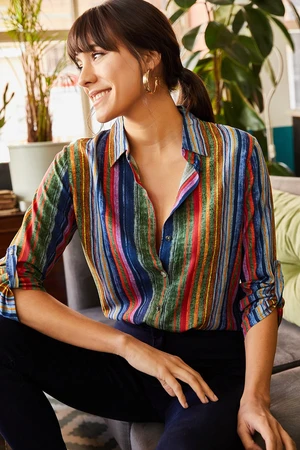 Blusa da donna Olalook Multicolor
