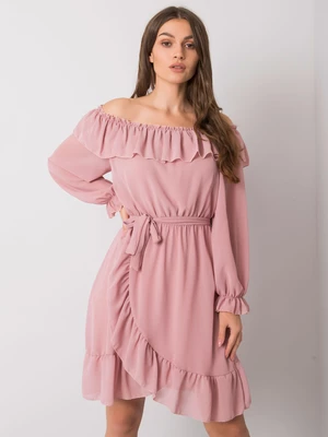OCH BELLA Pink dress with long sleeves