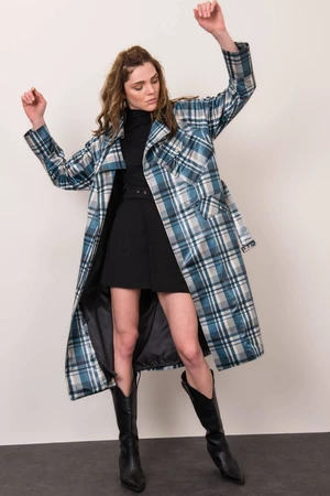 Green checkered coat BSL