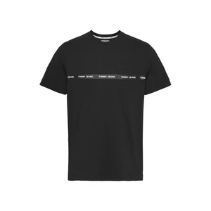 T-shirt da uomo Tommy Hilfiger Black