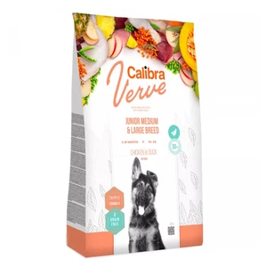 CALIBRA Verve GF Junior M&L Chicken&Duck granule pro psy 1 ks, Hmotnost balení: 2 kg