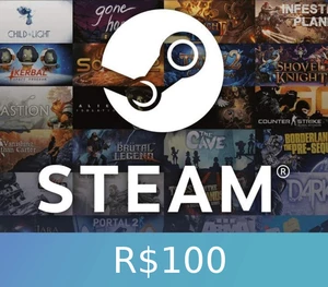 Steam Gift Card 100 BRL BR Activation Code