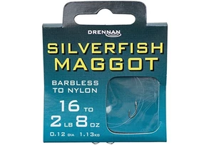 Drennan návazce Silverfish Maggot Barbless vel. 18 / 2lb