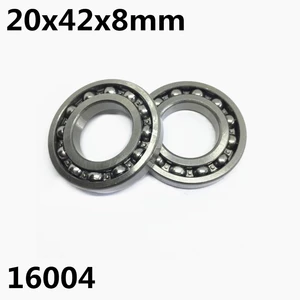 1PCS 16004ZZ 16004-OPEN 20x42x8 mm deep groove ball bearing 16004