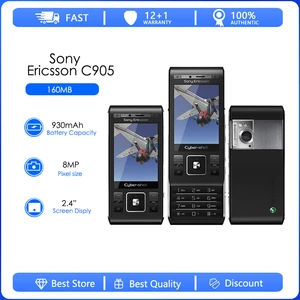 Sony Ericsson C905 Refurbished-Original C905 Phone 8MP WIFI 3G GSM Unlocked C905 Cell Phone One Year warranty
