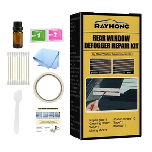 Car Defroster Repair Kit Rear Window Defroster Grid Line Quick DIY Repair The Mist Line Of Auto Rear Window Glass Fix Broken