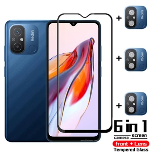 Tempered Glass For xiaomi redmi 12C Screen Protector redmi 10C 10A Camera protectors for redmi12 C Glass Film redmi12C película glass protector For redmi 12 C accessories