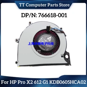 TT New Original Cooling Fan Heatsink For HP Pro X2 612 G1 KDB0605HCA02 766618-001 Fast Ship