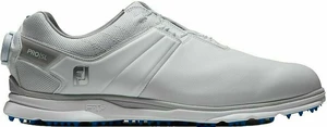 Footjoy Pro SL BOA White/Grey 42 Calzado de golf para hombres