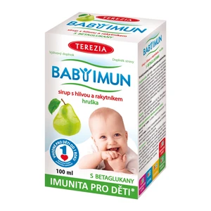 TEREZIA BABY IMUN sirup s hlivou a rakytníkom