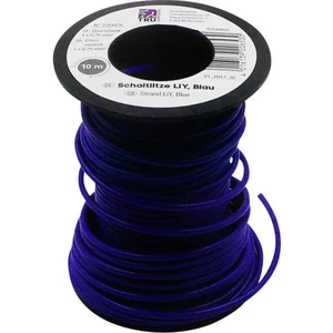 TRU COMPONENTS 1564476 opletenie / lanko LiY 1 x 0.75 mm² modrá 10 m