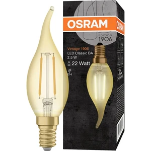 OSRAM 4058075293236 LED  En.trieda 2021 F (A - G) E14 sviečkový tvar 3 W teplá biela (Ø x d) 35.0 mm x 121.0 mm  1 ks