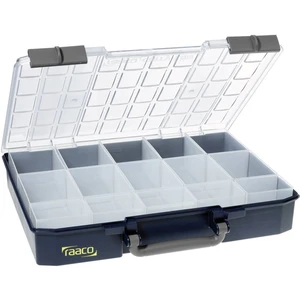 raaco CarryLite 80 5x10-15 kufrík na súčiastky, (š x v x h) 413 x 79 x 330 mm, Priehradiek: 15, 1 ks