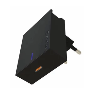 Nabíjačka do siete Swissten USB-C, 45W (22050300) čierna nabíjačka • tenký dizajn • výkon 45 W • technológia Power Delivery • stojan na smartfón • USB