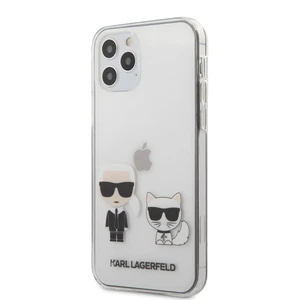 Tok Karl Lagerfeld PC/TPU Karl & Choupette  iPhone 12/12 Pro, transparent