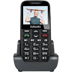 Mobilný telefón Evolveo EVOLVEO EasyPhone XD pro seniory (EP-600-XDB) čierny tlačidlový telefón • 2,3" uhlopriečka • TFT displej • 320 × 240 px • foto