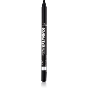 Rimmel ScandalEyes Waterproof Kohl Kajal vodeodolná ceruzka na oči odtieň 001 Black 1,3 g